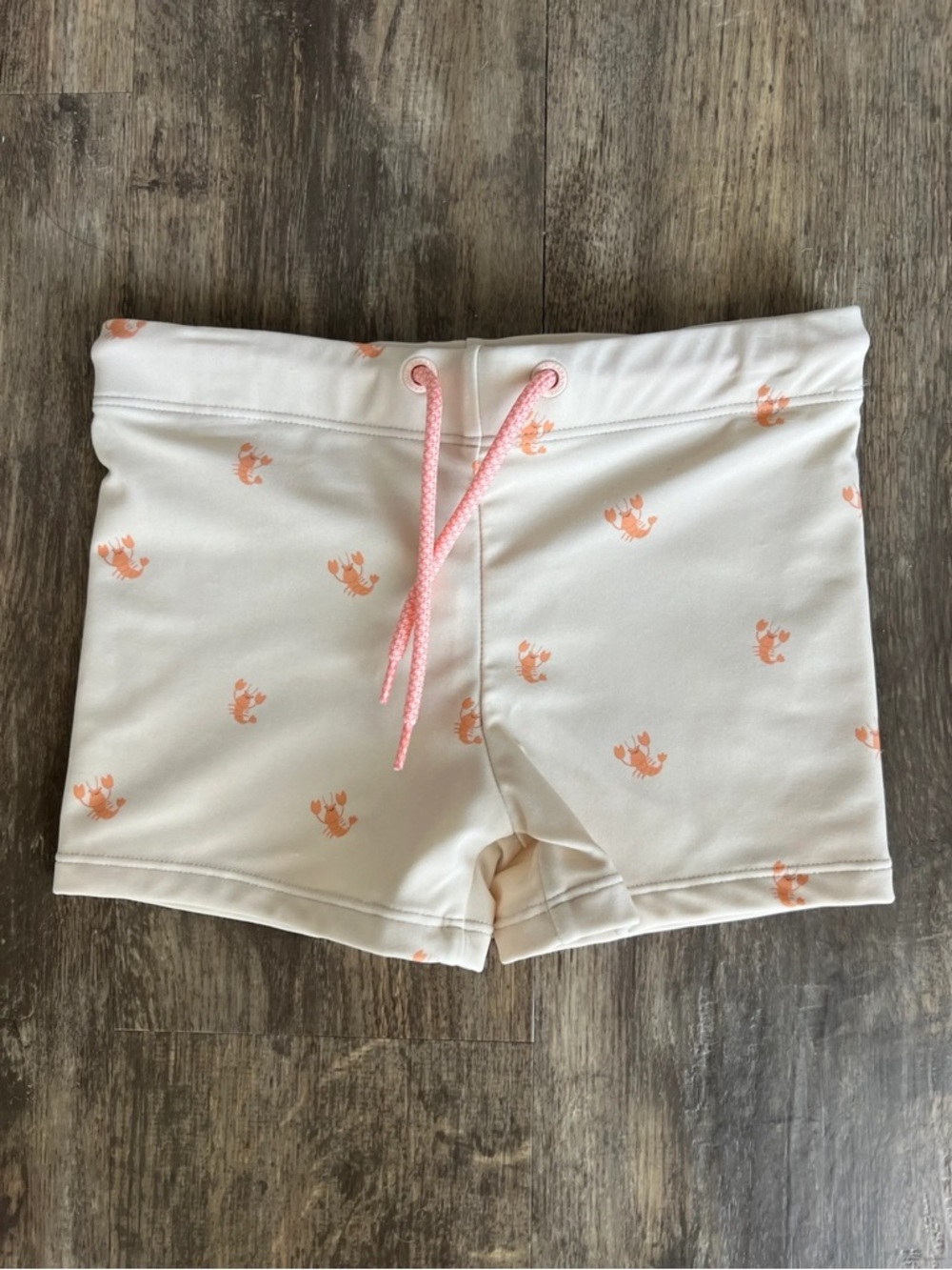 NWOT Zara home lobster euro style swim shorts 3/4Y